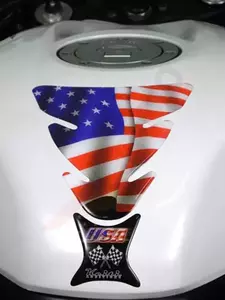 Almofada de tanque Keiti Bandeira dos EUA azul branco vermelho-2