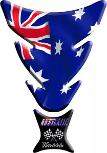 Tapis de réservoir Keiti drapeau australien bleu blanc rouge-1