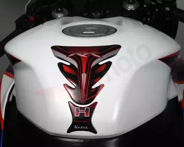 Подложка за резервоар Keiti Honda червена черна-2