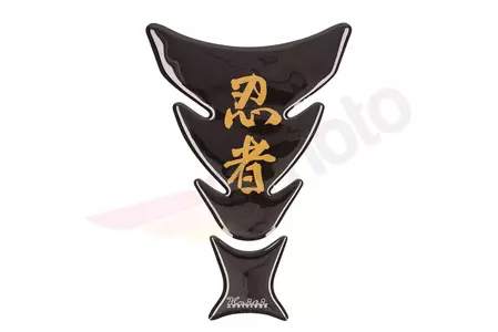Keiti Ninja tampon de réservoir noir et or-1