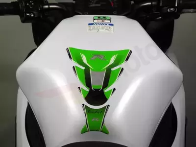 Keiti Kawasaki зелена черна подложка за резервоар-2