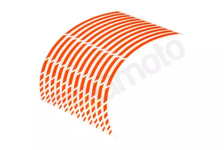Keiti fényvisszaverő kerék matricák Narancs-2