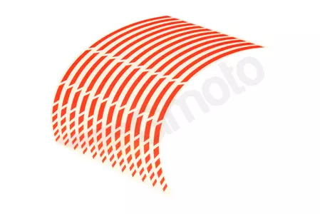 Keiti Fluo fényvisszaverő kerék matrica Narancs-2