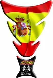 Keiti Испания Флаг червен жълт подложка за резервоар-1