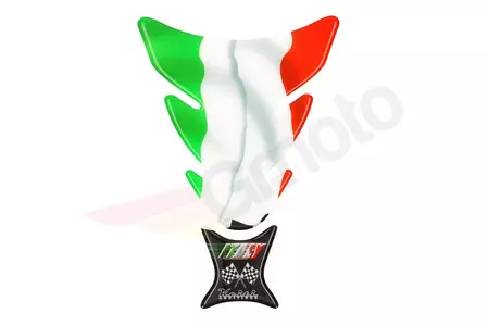 Podloga za rezervoar Keiti Italija Zastava zelena bela rdeča-1