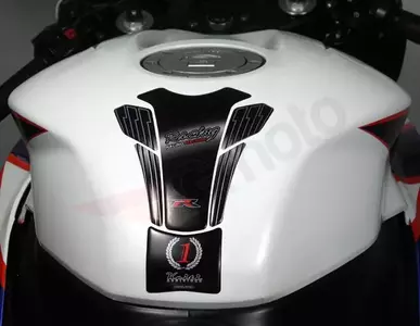 Keiti Honda Racing blazinica za rezervoar črna in siva-2