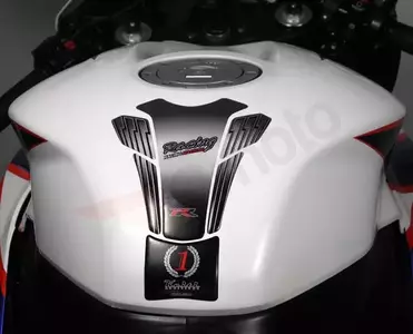 Keiti Honda Racing srebrna podloga za rezervoar-2