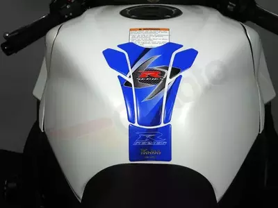 Almohadilla de depósito azul Keiti Suzuki Racing-2