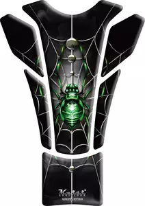 Cuscinetto per serbatoio Keiti Special Design nero e verde-1