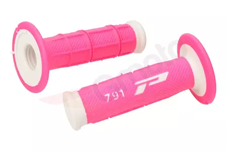 Progrip 791 Off Road wit fuchsia fluo bicomponent - PG791WH/FX