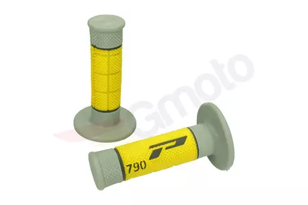 Progrip 790 Off Road черно-сиво-жълти трикомпонентни лопатки-2