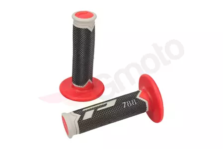 Progrip 788 Off Road grå rød sort trekomponent-paddles-2