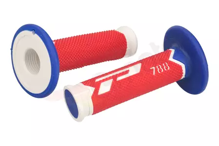Progrip 788 Off Road wit rood blauw driecomponenten-1