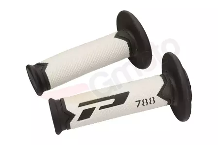 Progrip 788 Off Road zwart wit titanium drie-componenten grip-4