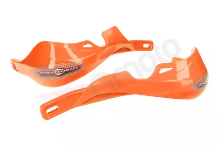 Progrip Motorrad Handprotektor Handschützer mit Halterung (22+28mm) orange-2