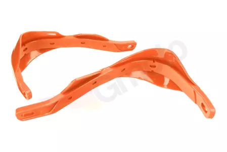 Progrip Motorrad Handprotektor Handschützer mit Halterung (22+28mm) orange-3