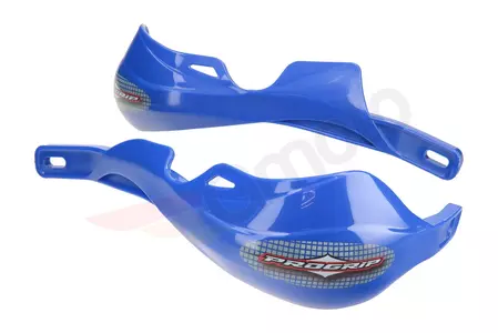 Progrip Motorrad Handprotektor Handschützer mit Halterung (22+28mm) blau-1