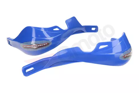 Progrip Motorrad Handprotektor Handschützer mit Halterung (22+28mm) blau-2