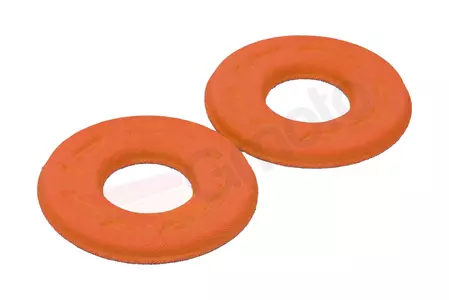 Cuscinetti in schiuma anti-schiacciamento Progrip per manubri 5002 arancione-1