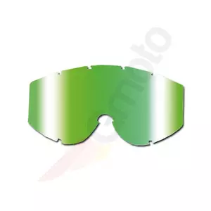 Lentile de ochelari de protecție Progrip oglindite verde-1