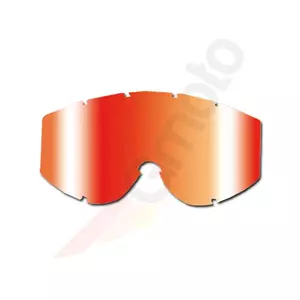 Lente de óculos de proteção espelhada Progrip vermelha - PZ3248