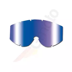Modré zrkadlové šošovky okuliarov Progrip - PG3246
