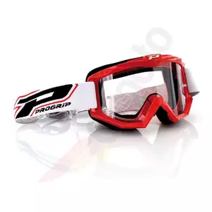 Óculos de proteção para motociclistas Progrip Atzaki 3201 vermelho - PG3201/14RD