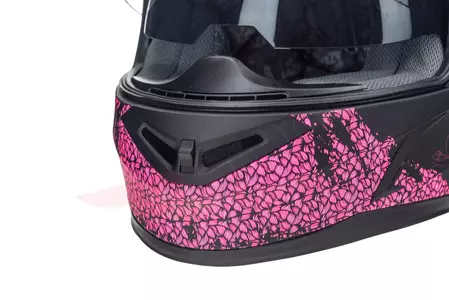 Lazer Bayamo Pretty Girl motociklistička kaciga za cijelo lice crna ružičasta mat M-10