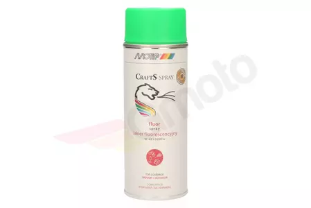 Spray fluorescent 400 ml - vert Motip - 696460