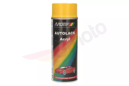 Spray - laque acrylique 400 ml - jaune vif Motip - M43800