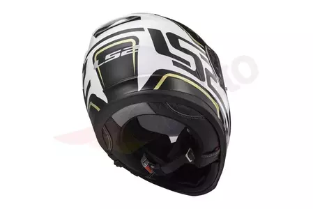 Motociklistička kaciga koja pokriva cijelo lice LS2 FF390 BREAKER CLASSIC BLACK WHITE L-3