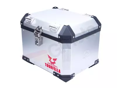 Kufry aluminiowe z wspornikami Romet ADV 250 zestaw - 02-42417-M954-0000WY
