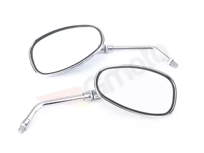 Specchietti filetto M10 Zipp M50 Toros Romet SK 125 cromo - 02-018751-000-190