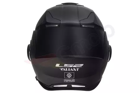 LS2 FF399 VALIANT VALIANT MATT BLACK XS cască de motocicletă cu mandibulă pentru motociclete-9
