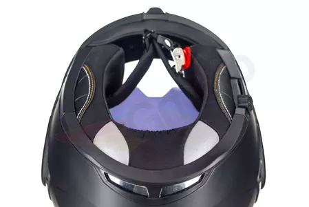 LS2 FF399 VALIANT VALIANT MATT BLACK XXL cască de motocicletă cu mandibulă pentru motociclete-15
