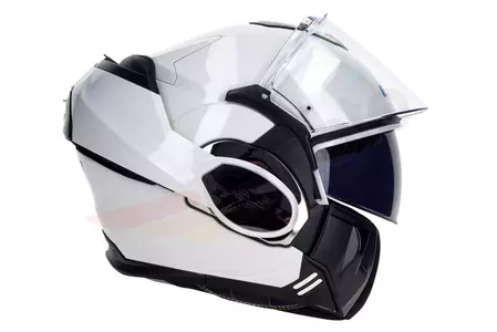 Kask motocyklowy szczękowy LS2 FF399 VALIANT WHITE M-5