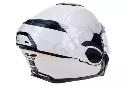 LS2 FF399 VALIANT BLANCO M casco de moto mandíbula-7