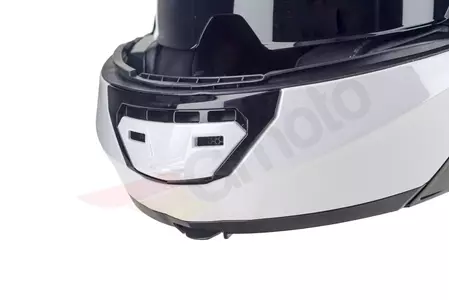 LS2 FF399 VALIANT BLANCO M casco de moto mandíbula-9