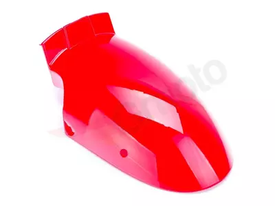 Etulokasuojalevy - etuosa takaosa väri Romet RXL punainen-1