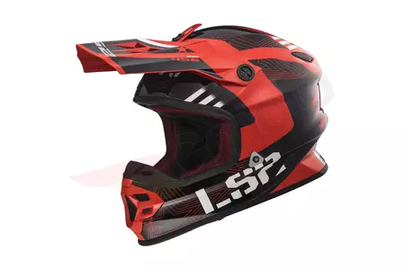 LS2 MX456 LIGHT RALLIE ROJO NEGRO L casco moto enduro-1