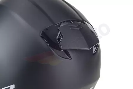 LS2 OF521 INFINITY SOLID MATT NEGRO 3XL casco abierto para moto-8