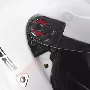 LS2 OF521 INFINITY SOLID WHITE 3XL casco abierto para moto-5