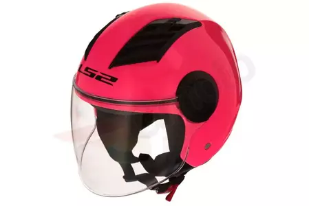 LS2 OF562 AIRFLOW PINK casco de moto abierto M-4