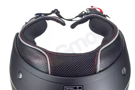 LS2 OF562 AIRFLOW SOLID MATT BLACK XS capacete aberto para motociclistas-10