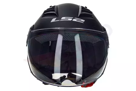 LS2 OF562 AIRFLOW SOLID MATT BLACK XS каска за мотоциклет с отворено лице-4