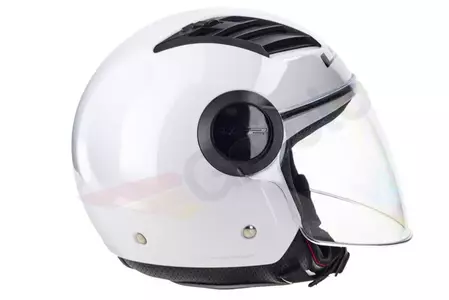 LS2 OF562 AIRFLOW SOLID WHITE L motorcykelhjelm med åbent ansigt-3