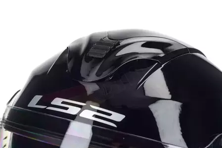 LS2 OF570 VERSO VERSO SOLID BLACK 3XL cască de motocicletă cu fața deschisă-12