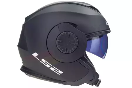 LS2 OF570 VERSO SOLID MATT BLACK S moto přilba s otevřeným obličejem-6
