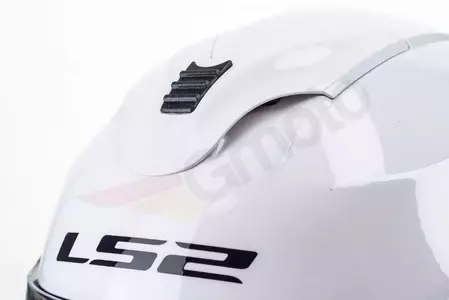 LS2 OF570 VERSO SOLID WHITE Casque moto ouvert 3XL-8