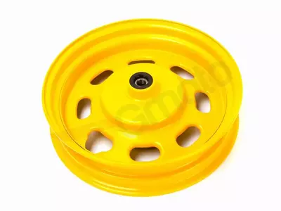 Roda - jante dianteira Router Delux 1 travão de tambor amarelo 2.15x10 polegadas - 02-YY50QT009002-D2